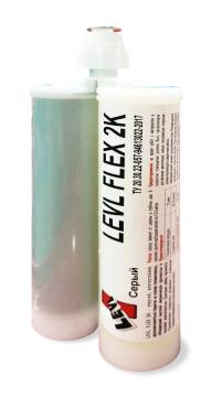 Двухкомпонентный высокоэластичный влагостойкий герметик с повышенной стойкостью  LEVL Flex 2K 