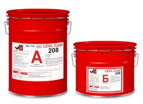 Двухкомпонентный эпоксидный окрасочный состав LEVL Coat 208
