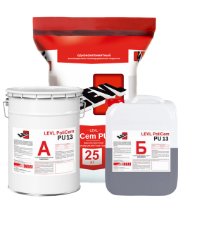 Полиуретанцементное покрытие LEVL PoliCem PU 013