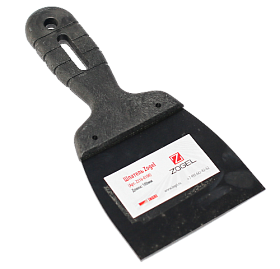 Шпатель металлический Zogel с пластиковой ручкой 100 мм