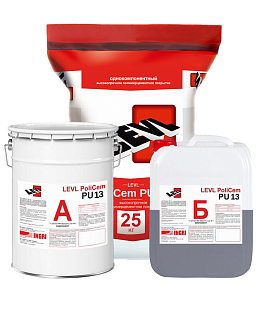 Полиуретанцементное покрытие LEVL PoliCem PU 013