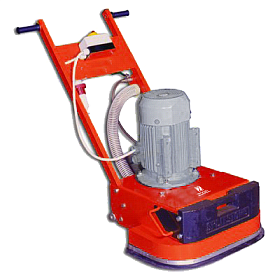 Шлифовальная машина по бетону Zogel ZG-600 с франкфуртами